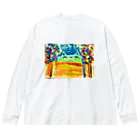 ▲ゆっこ(岩手産のスカイツリー )▲の猫farm Big Long Sleeve T-Shirt