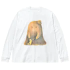 :trunk:chiyo のくらやみちゃん ビッグシルエットロングスリーブTシャツ