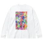 三姉妹とウフフのお店のお花畑 Big Long Sleeve T-Shirt