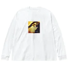 あくびのブレてるチワワ Big Long Sleeve T-Shirt