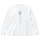 fox fox foxのSMASH THE CIS-TEM 白 ビッグシルエットロングスリーブTシャツ