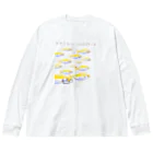 ゆずずショップのマアジだってソーシャルディスタンス Big Long Sleeve T-Shirt