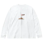 ねこぼうけん隊のねこぼうけん隊ギョウザになってみた Big Long Sleeve T-Shirt