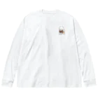 CUROGNACのコーヒーと、ちゃいろ（wassy）b Big Long Sleeve T-Shirt