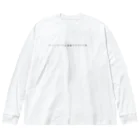 ズシ店のスノードームが素敵でも当たり前　自由律俳句　短歌 Big Long Sleeve T-Shirt