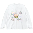 はーちゃん商店のちむ (わいわい) Big Long Sleeve T-Shirt