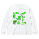 Mr.タムタム【ポエマー】ののんのんびりり Big Long Sleeve T-Shirt