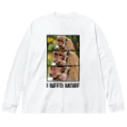 Parallel Imaginary Gift ShopのPOENIX MONKEY PARK ビッグシルエットロングスリーブTシャツ