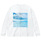 お花屋のSKYアイテム Big Long Sleeve T-Shirt