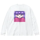 おむらいすのむりちゃん ビッグシルエットロングスリーブTシャツ