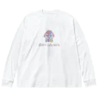 pipippuのキスうさぎ（カラフル) Big Long Sleeve T-Shirt