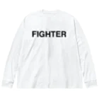 TOKYO LOGOSHOP 東京ロゴショップのFIGHTER-ファイター- Big Long Sleeve T-Shirt