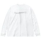 Neubooks スズリ店のSTOP INTERNET ビッグシルエットロングスリーブTシャツ