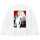 dahlia shop SUZURIのrosso Big Long Sleeve T-Shirt