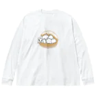 うさぎちゃんアイランドのうさトッツォ（おしりver.） Big Long Sleeve T-Shirt