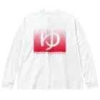 温泉グッズ@ブーさんとキリンの生活の温泉ごくらく（レッド） Big Long Sleeve T-Shirt