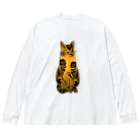 Astrolab • アストロラーベのCat and Boners Big Long Sleeve T-Shirt