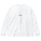 VVWORDSのさりげないハピバ・はぴば Big Long Sleeve T-Shirt