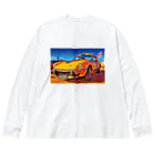 GALLERY misutawoの黄色のトライアンフGT6mk3 Big Long Sleeve T-Shirt