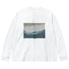 hanabo-illustrationのSea ビッグシルエットロングスリーブTシャツ