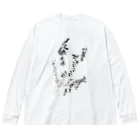 𝐊𝐀𝐍𝐎の透過Ｖｅｒ． Big Long Sleeve T-Shirt