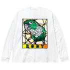 shi-chi Labo graph(詩一）のRODY！！ ビッグシルエットロングスリーブTシャツ