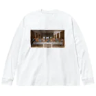 HOKO-ANのレオナルド・ダ・ビンチ　最後の晩餐 The Last Supper ビッグシルエットロングスリーブTシャツ