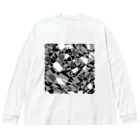 ハヤシ屋のモノクロ自由形-3 Big Long Sleeve T-Shirt