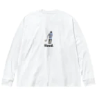 tired.のおつかれ散歩　by tired. Big Long Sleeve T-Shirt