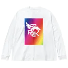 Cats & WolfのNEW AZ ROCKグッズ Big Long Sleeve T-Shirt