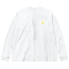 れれさんのおたからや🌼のれれちゃん　ビッグシルエットロングTシャツ （新アイコン記念） Big Long Sleeve T-Shirt