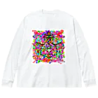 A★STARのバージョンアップドット Big Long Sleeve T-Shirt