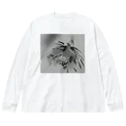 水墨絵師 松木墨善の墨・月下美人 Big Long Sleeve T-Shirt