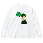 JIGGY HOUSEのりんくん Big Long Sleeve T-Shirt