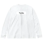 Y's Broのシンプルロゴ ビッグシルエットロングスリーブTシャツ