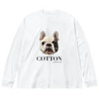 愛犬 コットンの愛犬 Big Long Sleeve T-Shirt