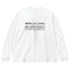 MEGANE by maaruの仲間の眼鏡 Big Long Sleeve T-Shirt