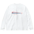 Astrio SUZURI店のリュウグウノツカイ ビッグシルエットロングスリーブTシャツ