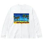 GALLERY misutawoのフィリピン ボラカイ島のビーチ Big Long Sleeve T-Shirt