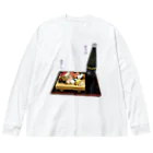 脂身通信Ｚのときめき晩酌セット（お寿司と日本酒・冷酒） Big Long Sleeve T-Shirt