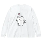 Luxia_hのザ シロネコ-II Big Long Sleeve T-Shirt