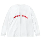 SEXY GIRLのやったー Big Long Sleeve T-Shirt