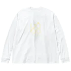 pama’s shopのひまわり Big Long Sleeve T-Shirt