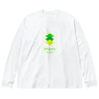 panyのパニーTシャツ　抹茶 ビッグシルエットロングスリーブTシャツ