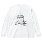 RooM1496のwoodwork Big Long Sleeve T-Shirt