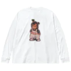 おイヌの濱家 Big Long Sleeve T-Shirt