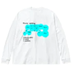 ドラムスコのドラムセッティング図 Big Long Sleeve T-Shirt