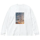 cherry＊の10月17日の空 Big Long Sleeve T-Shirt