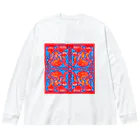 machine-a-9106の麺愛好家 Big Long Sleeve T-Shirt