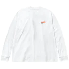 SPACEのDARYYYYYY_white Big Long Sleeve T-Shirt